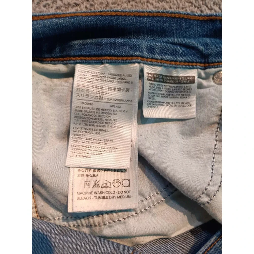 Levi's Classic Bootcut Women's 14L W32 L34 Medium Wash Blue Denim Jeans Tall‎